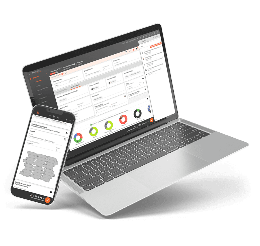 Smartier software para imprenta en cualquier dispositivo